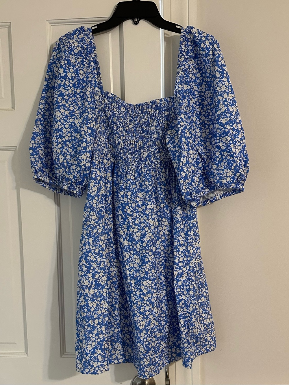 Tuckernuck x Cameran Wimberly Blooms on Broad Annie Smocked Short Sleeve Dress